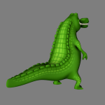 Krokodil tex1